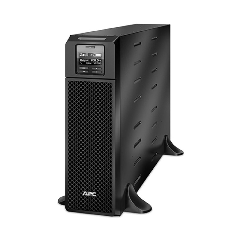 APC SRT5KXLT uninterruptible power supply (UPS) Double-conversion (Online) 5 kVA 4250 W 4 AC outlet(s)