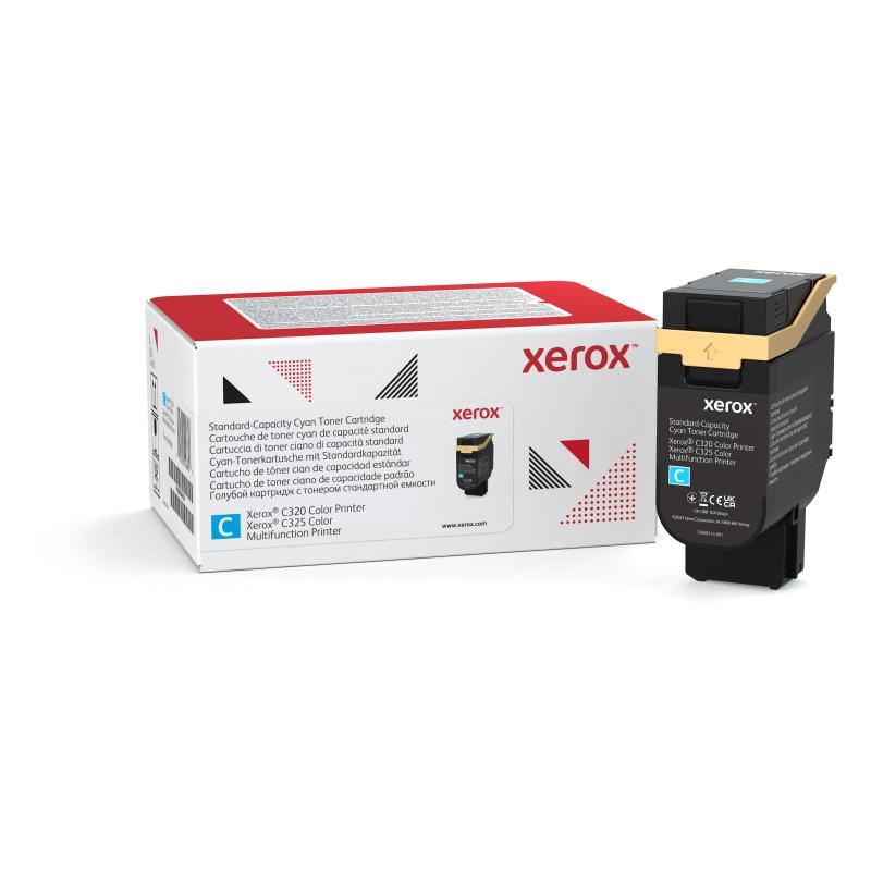 Xerox Cartouche de toner Cyan de Capacité standard Imprimante couleur ® C320/multifonctions ® C325 (1800 pages) - 006R04820