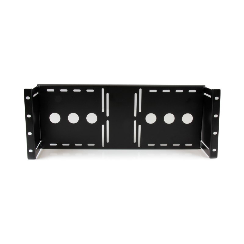 StarTech.com Support de Montage Universel 4U VESA pour Moniteur LCD pour Rack ou Armoire 19 pouces - Conforme à la Norme TAA - Support en Acier Pressé à Froid