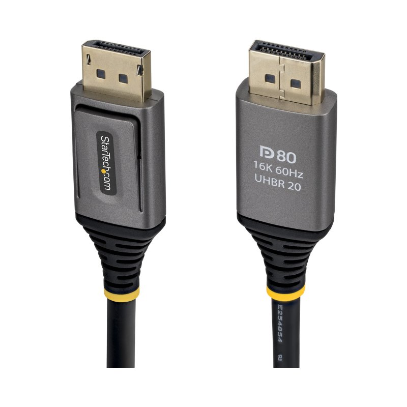 StarTech.com DP21V-5F-DP80-CABLE câble DisplayPort 1,5 m Noir