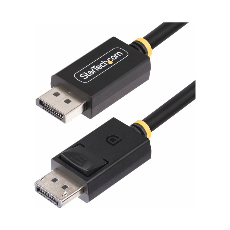 StarTech.com DP21-6F-DP40-CABLE câble DisplayPort 1,8 m Noir
