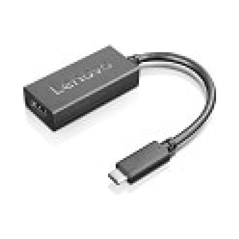 Lenovo 4X90R61022 video cable adapter 0.24 m USB Type-C HDMI Type A (Standard) Black