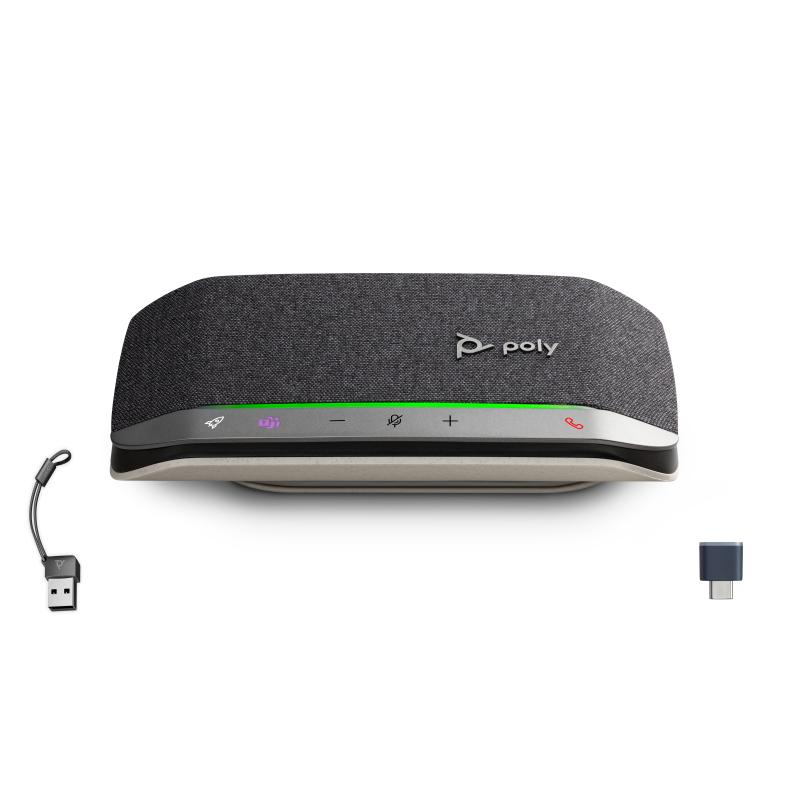 HP Poly Adaptateur haut-parleur USB-C/A Poly Sync 20+M