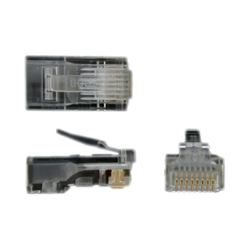 StarTech.com Fiche RJ45 modulaire solide Cat 5e - 50 pièces