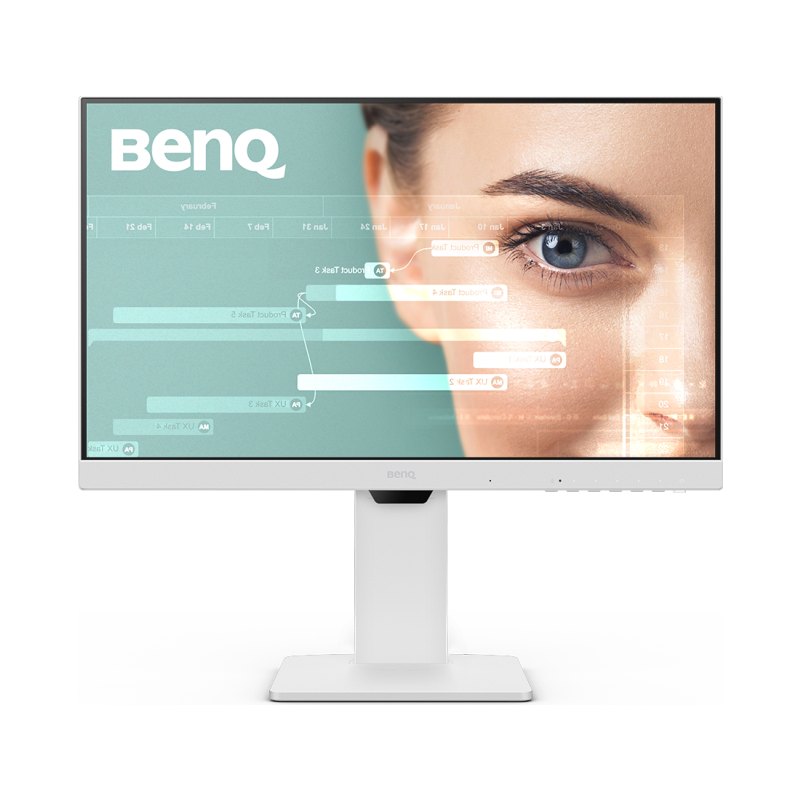 BenQ GW2486TC computer monitor 60.5 cm (23.8") 1920 x 1080 pixels Full HD LED White