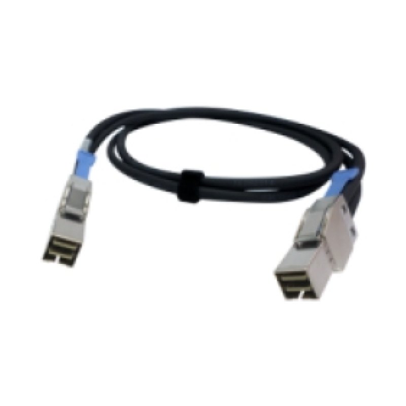 QNAP CAB-SAS05M-8644 Serial Attached SCSI (SAS) cable 0.5 m Black