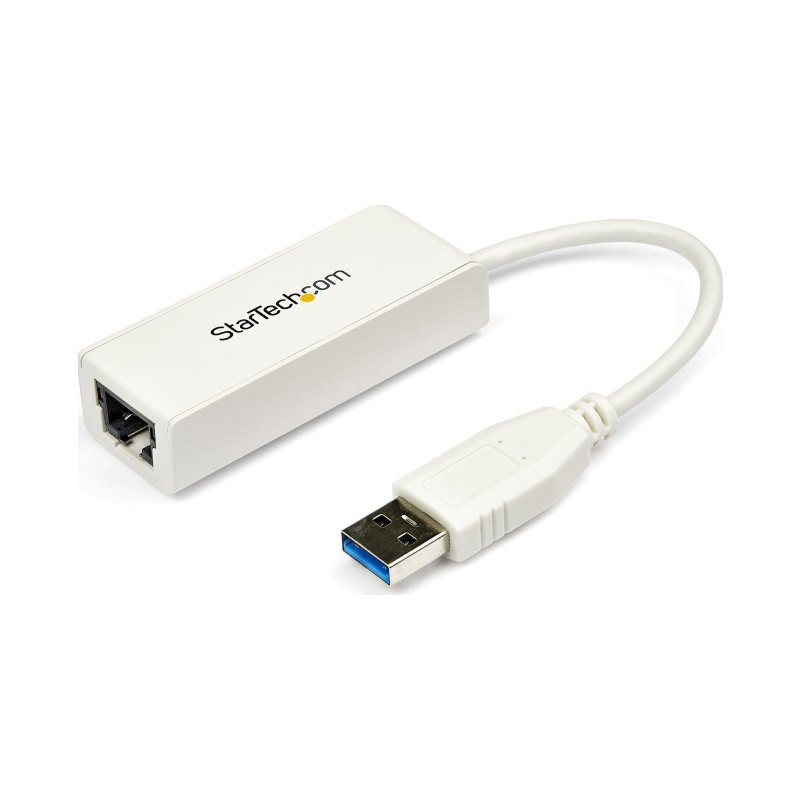 StarTech.com USB 3.0 to Gigabit Ethernet Network Adapter, 10/100/1000 Mbps, USB to RJ45, USB 3.0 to LAN Adapter, USB 3.0 Ethernet Adapter (GbE), TAA Compliant