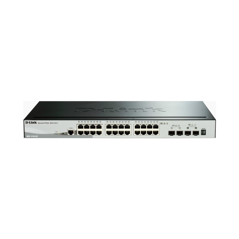 D-Link 28-Port Gigabit Stackable Smart Managed Switch including 4 x 10G SFP+