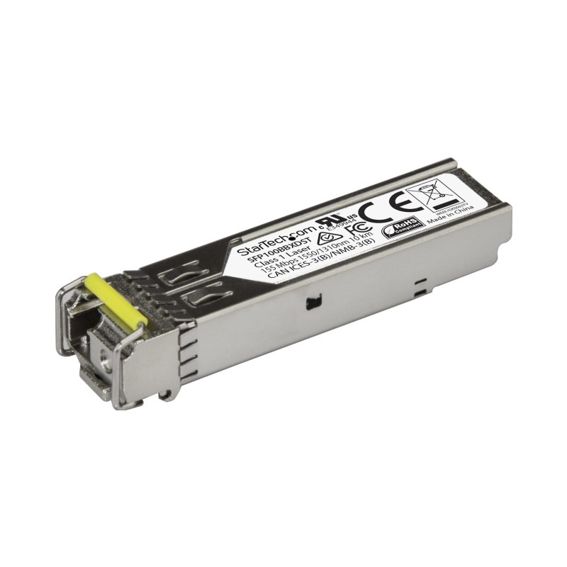 StarTech.com MSA Uncoded SFP Transceiver Module - 100BASE-BX - 100 MbE Ethernet BiDi Fiber (SMF)
