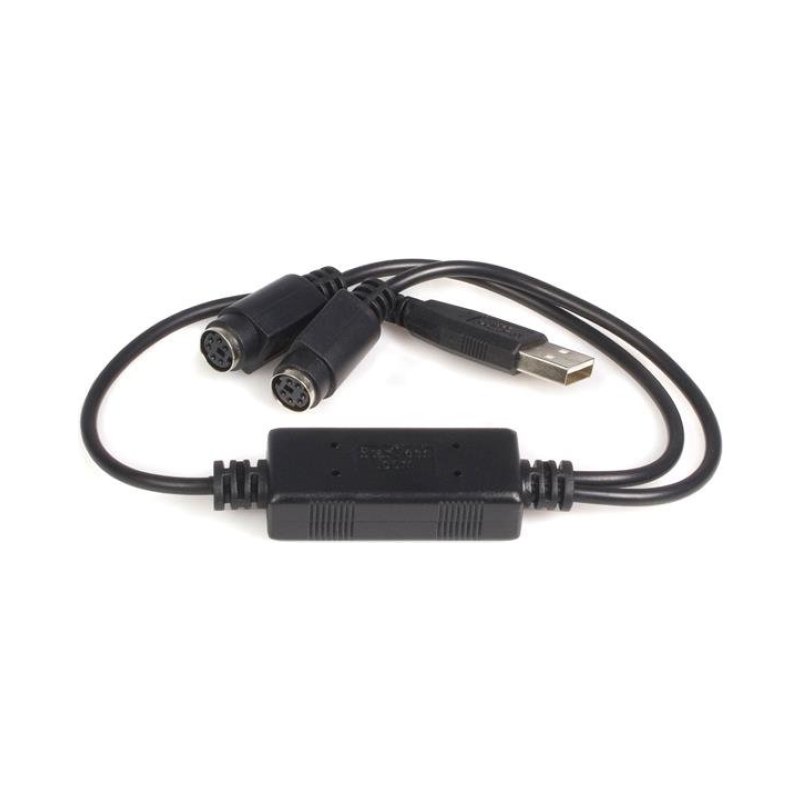 StarTech.com USB to PS/2 Adapter - Keyboard and Mouse