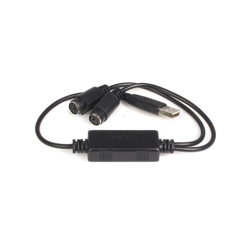 StarTech.com Adaptateur USB vers PS/2 - Clavier et souris