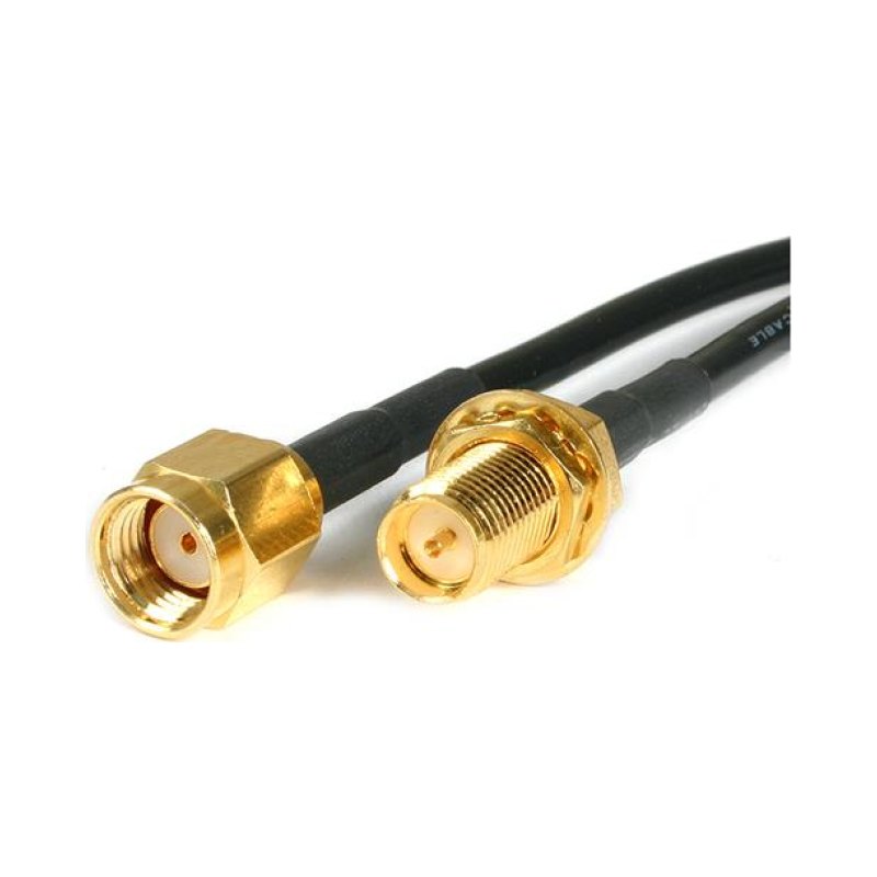 StarTech.com 10 ft RP-SMA to RP-SMA Wireless Antenna Adapter Cable - M/F