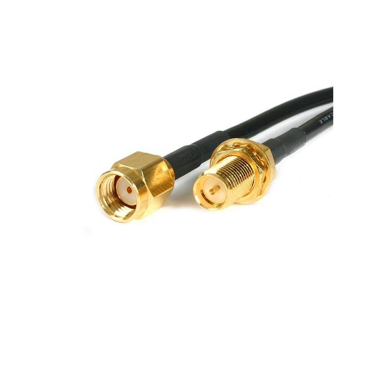 StarTech.com 10 ft RP-SMA to RP-SMA Wireless Antenna Adapter Cable - M/F