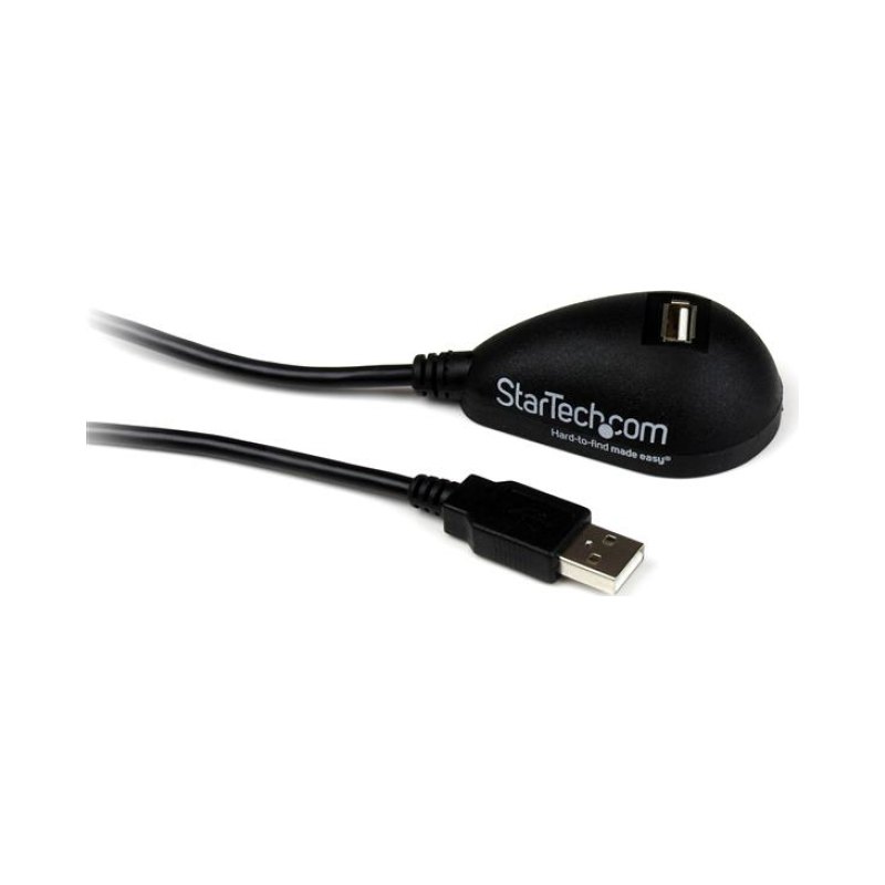 StarTech.com 5ft Desktop USB Extension Cable - A Male to A Female