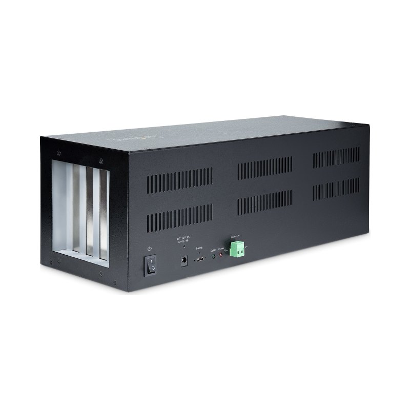 StarTech.com Extension PCI Express à 4 Slot avec Carte Hôte PCIe x2 - Boîtier PCIe 2.0 Externe - Adaptateur PCIe, 10Gbps Slot pour PC de Bureau/Serveur - Boîtier PCI Express, 4 Emplacements PCIe x1