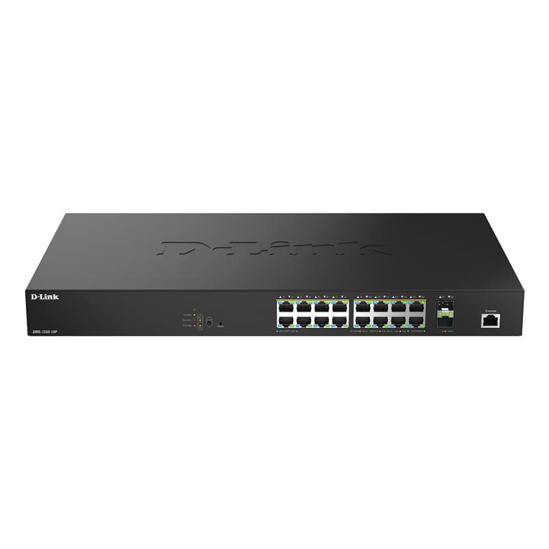 D-Link 18-Port 2.5G Multi-Gigabit PoE++ Smart Managed Switch avec 2 x 10G SFP+ Ports