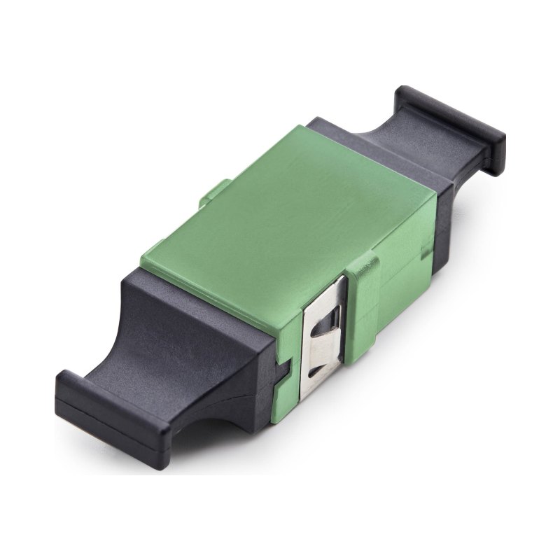 StarTech.com MPO/MTP Coupler, Single Mode/Multimode Fiber Adapter, Key Up-Key Down, Fiber Optic MPO/MTP Coupler - Green