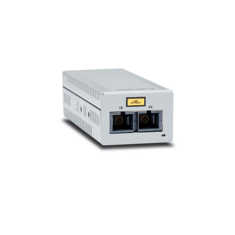 Allied Telesis AT-DMC1000/SC-90 convertisseur de support réseau 1000 Mbit/s 850 nm Multimode Gris