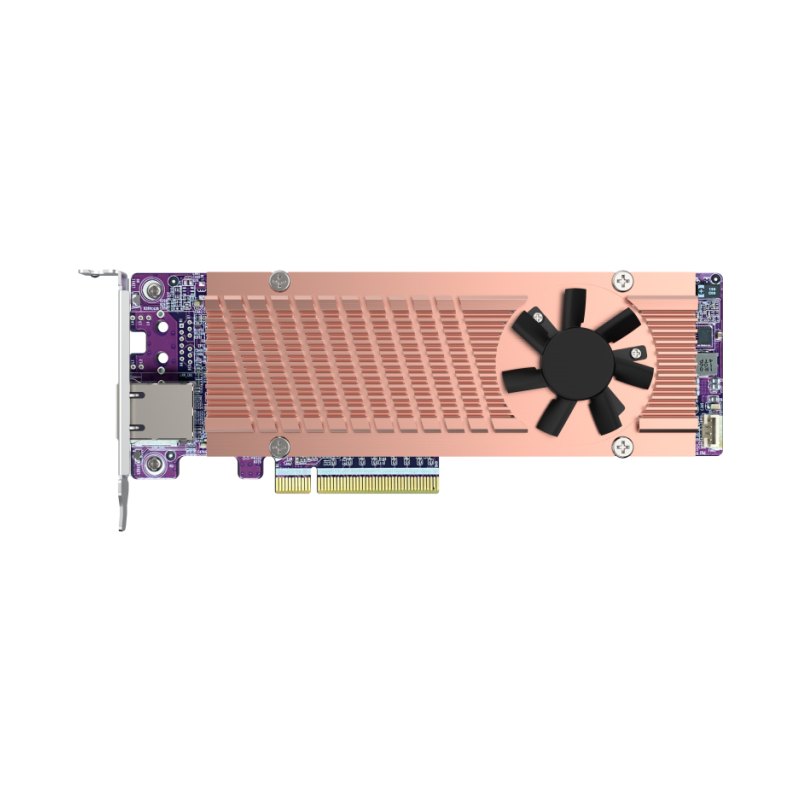 QNAP Card QM2 interface cards/adapter Internal PCIe, RJ-45