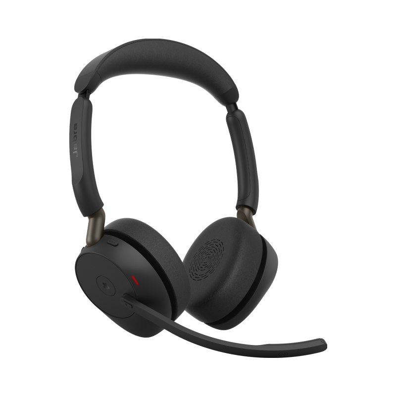 Jabra Evolve3 65 MS - USB-A with Dongle - Stereo (Charging Stand)