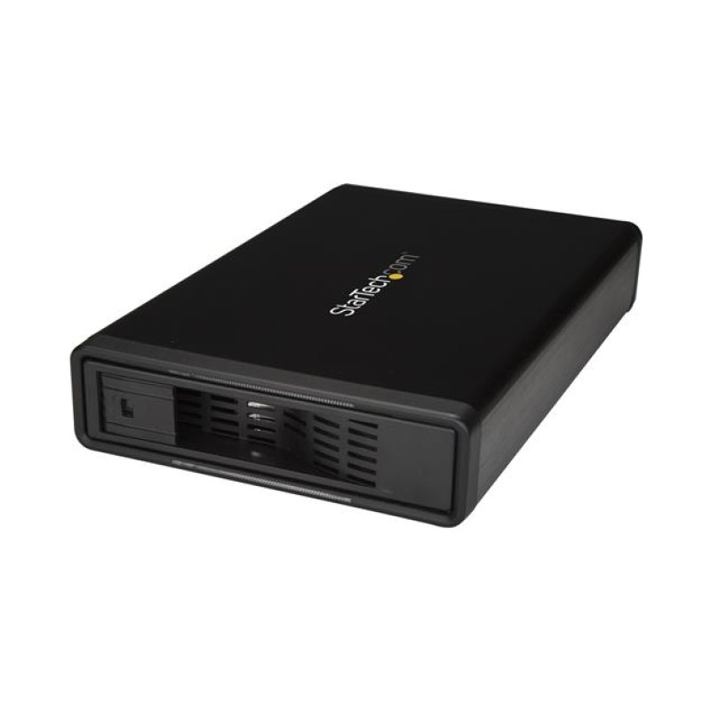 StarTech.com 3.5" SATA Hard Drive Enclosure - eSATA / USB 3.0 - Trayless
