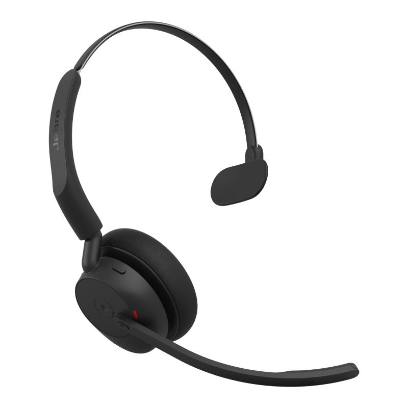 Jabra Evolve3 45 Casque Sans fil Arceau Bureau/Centre d'appels USB Type-A Bluetooth Noir