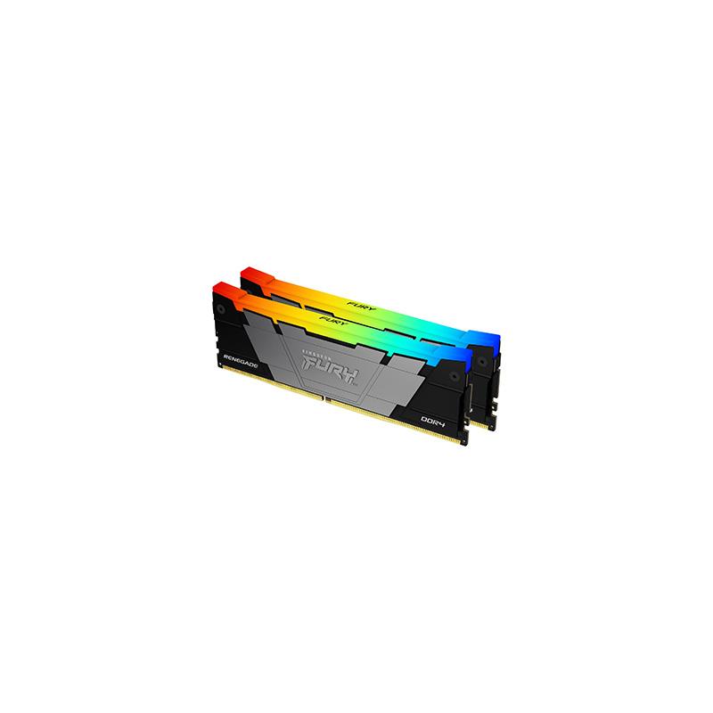 Kingston Technology FURY 16 Go 4266 MT/s DDR4 CL19 DIMM (Kits de 2) Renegade RGB