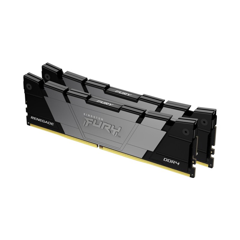 Kingston Technology FURY 16GB 4800MT/s DDR4 CL19 DIMM (Kit of 2) Renegade Black