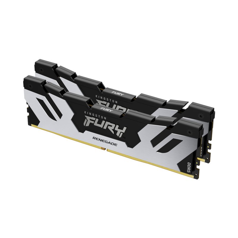 Kingston Technology FURY 32 Go 7600 MT/s DDR5 CL38 DIMM (kit de 2) Renegade Silver XMP