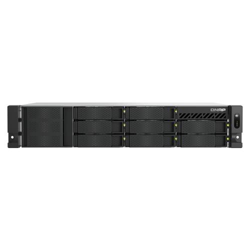 QNAP TS-855EU-RP NAS Rack (2U) Intel Atom® C5125 8 GB DDR4 0 TB QuTS hero Black