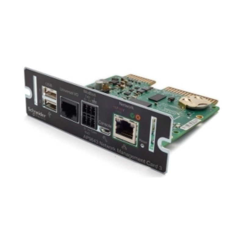 APC Device monitoring and management, Network Management Cards, NMC3 with Environmental Monitoring and Modbus, secure remote UPS monitoring and management