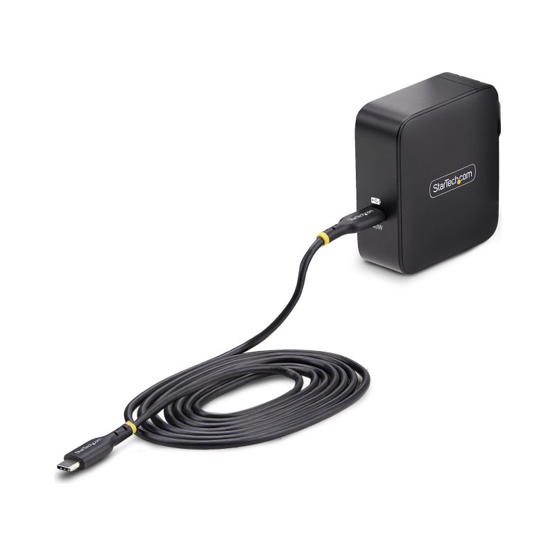 StarTech.com 140W USB-C Wall Charger, USB-IF Certified, Single USB-C, PD 3.1 Portable GaN Charging, Power Adapter for MacBook M3 Pro/Max, Dell XPS/Inspiron/Precision