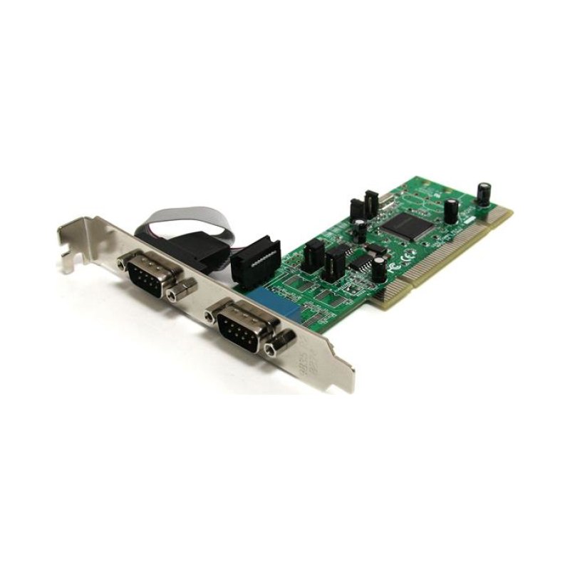 StarTech.com Carte PCI avec 2 Ports DB-9 RS422/485 - Adaptateur Série - UART 161050