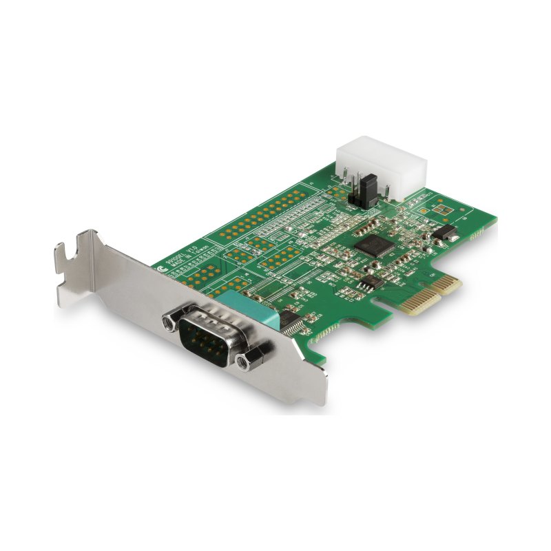StarTech.com Carte Adaptateur Série RS232 PCI Express à 4 Ports - Carte Contrôleur Hôte Série PCIe RS232 - Carte PCIe vers Série DB9 - 16950 UART - Carte d'Extension - Windows et Linux