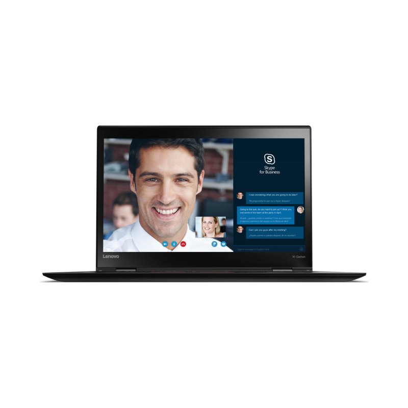 Lenovo ThinkPad X1 Carbon (4th Gen) Intel® Core™ i5 i5-6200U Ultrabook 35.6 cm (14") Full HD 8 GB LPDDR3-SDRAM 128 GB SSD Wi-Fi 5 (802.11ac) Windows 7 Professional Black