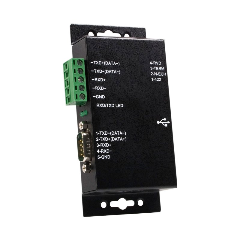 StarTech.com Adaptateur industriel USB vers série DB9 RS422 / RS485 à 1 port avec isolation