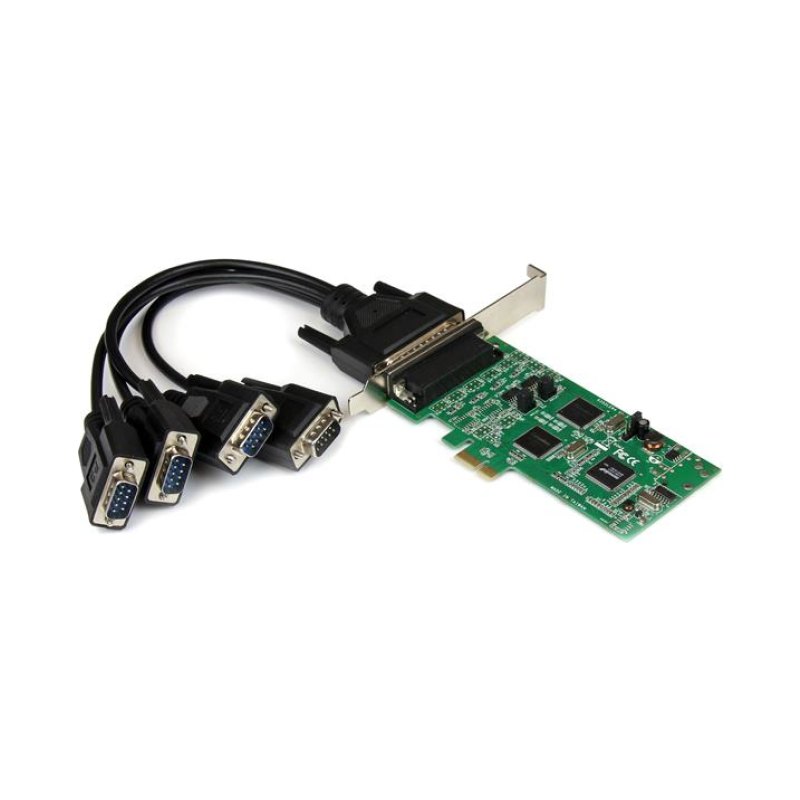StarTech.com Carte PCI Express série 4 ports - 2x RS232 et 2x RS422 / RS485