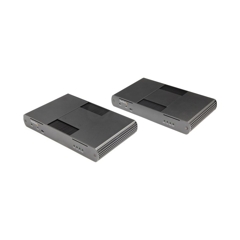 StarTech.com 4-Port USB 3.0 Extender Hub with 1x Gigabit Ethernet Port Extension over Single Cat6a/Cat7 Cable (RJ45) - 330ft (100m) - USB Extender Kit (USB-A) - 5Gbps USB 3.2/3.1 Gen 1