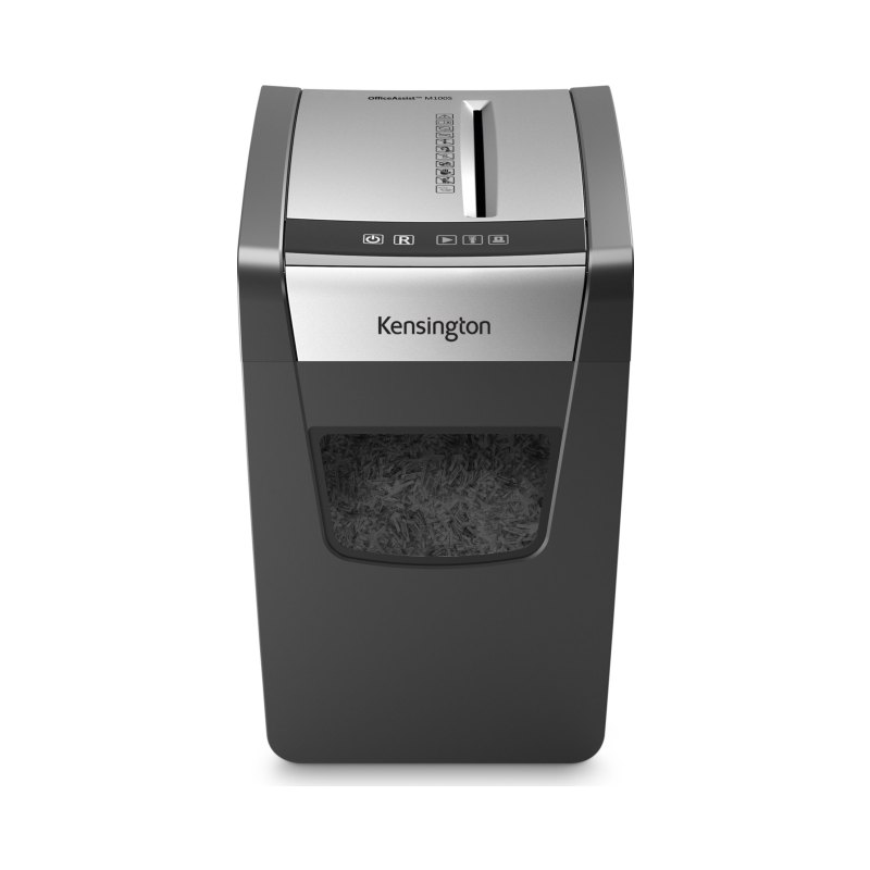 Kensington K52076AM paper shredder Cross shredding 62 dB Black, Silver