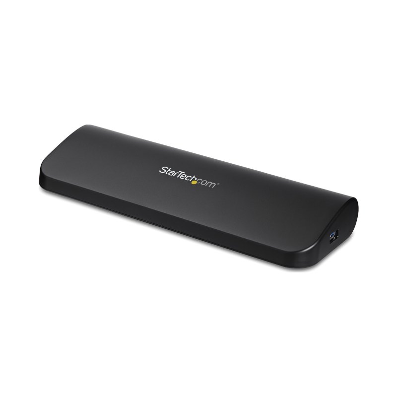 StarTech.com Dual Monitor USB 3.0 Laptop Docking Station with HDMI/DVI/VGA, 3x USB-A Hub, GbE, Audio, Universal Type-A Dock for Windows/macOS/ChromeOS - TAA Compliant