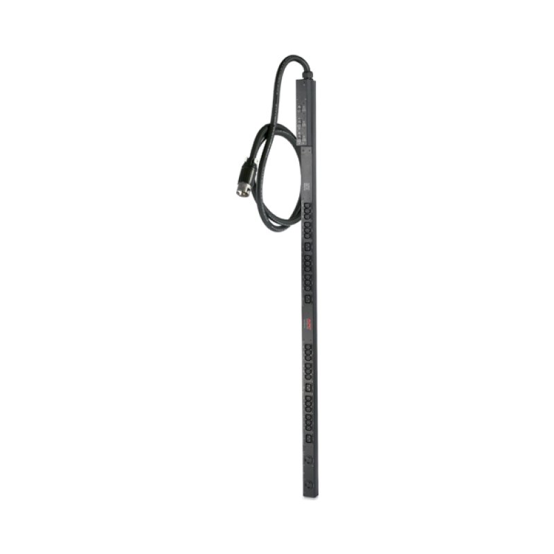 APC NetShelter Basic Rack PDU, Zero U, 14.4kW, 208V,24 C13, 4 C19, 2 NEMA L6-30R outlet, 10ft input cord