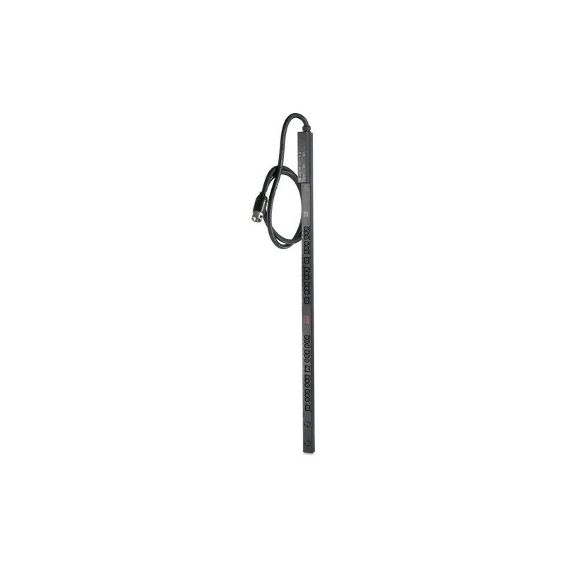APC NetShelter Basic Rack PDU, Zero U, 14,4 kW, 208 V, 24 C13, 4 C19, 2 prises NEMA L6-30R, cordon d'entrée de 3 m