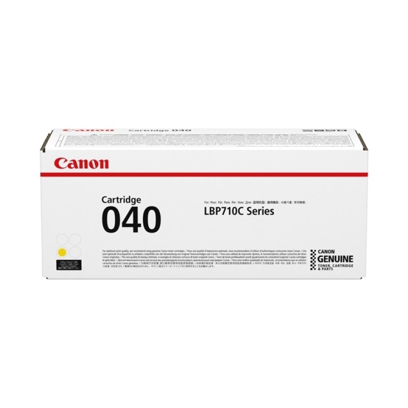 Canon 040 toner cartridge 1 pc(s) Original Yellow