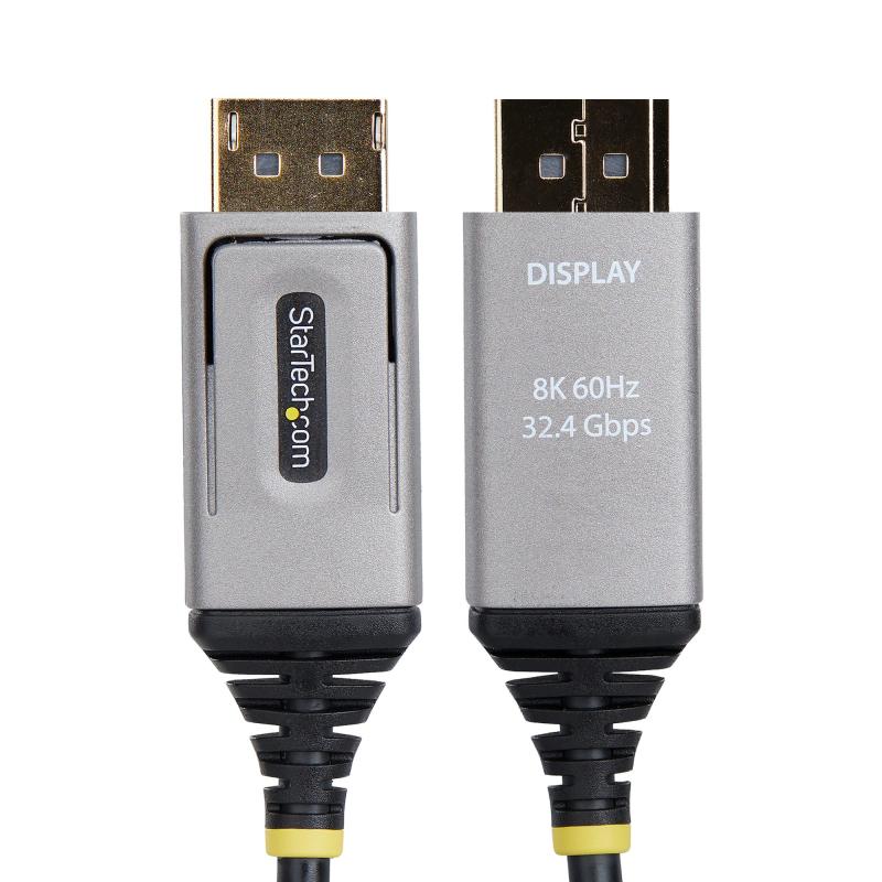 StarTech.com Câble Optique Actif Hybride (AOC) DisplayPort 1.4 de 25m, CMP Plenum, 8K 60Hz, 32,4 Gbps, Câble DisplayPort Actif