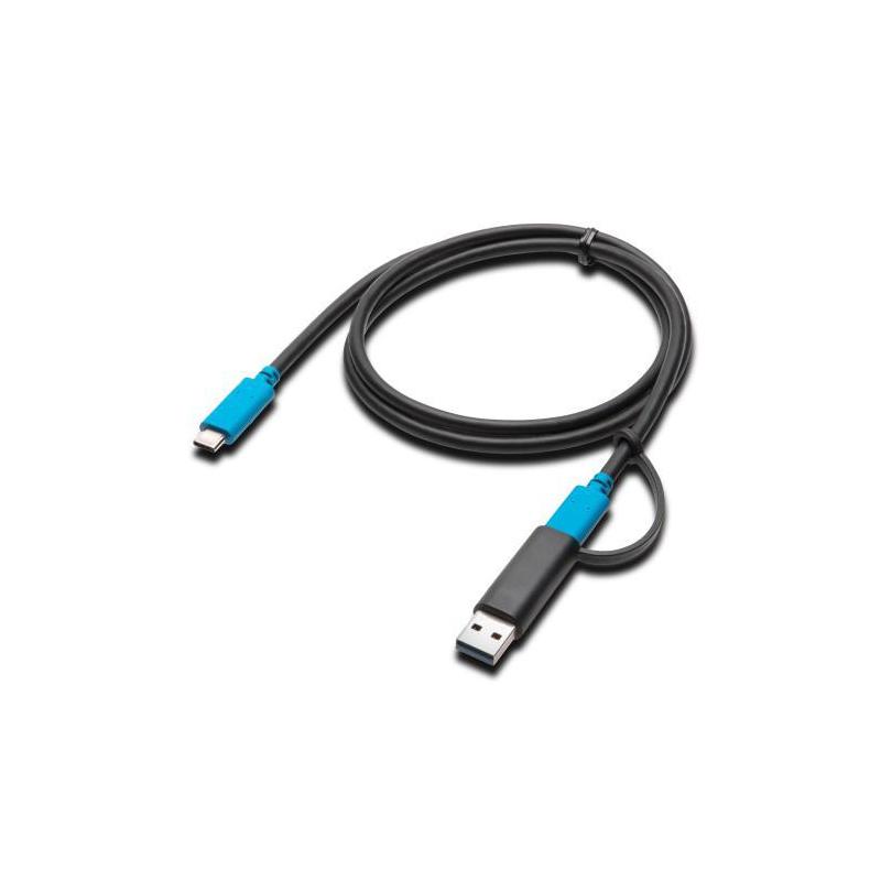 Kensington K38312WW câble USB USB 3.2 Gen 2 (3.1 Gen 2) 1 m USB A USB C 10 Gbit/s 100 W Noir