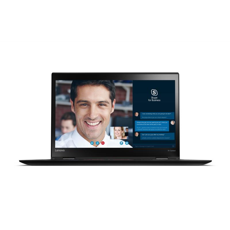 Lenovo ThinkPad X1 Carbon (4th Gen) Intel® Core™ i7 i7-6600U Ultrabook 35,6 cm (14") Quad HD 8 Go LPDDR3-SDRAM 512 Go SSD Windows 7 Professional Noir