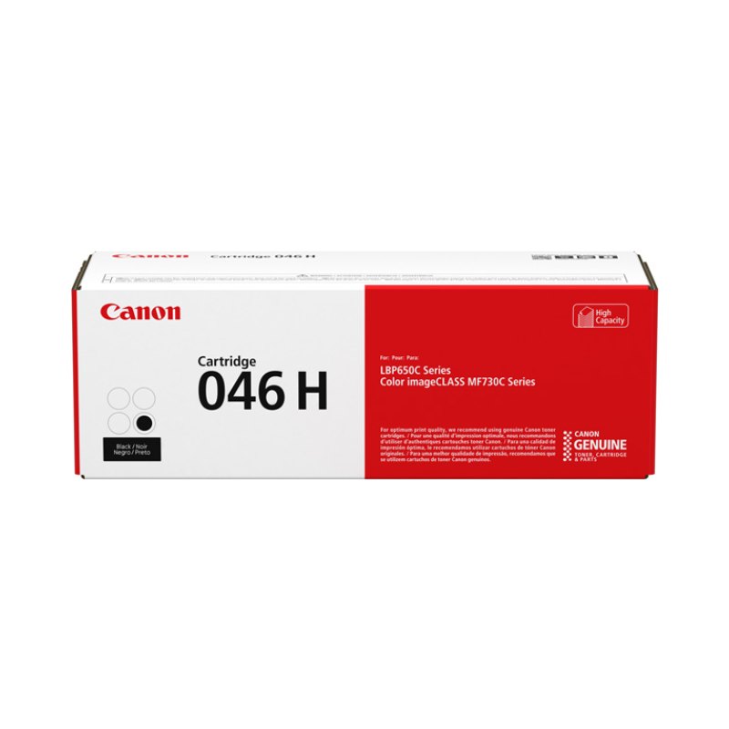 Canon Cartridge 046 H Black  No Returns