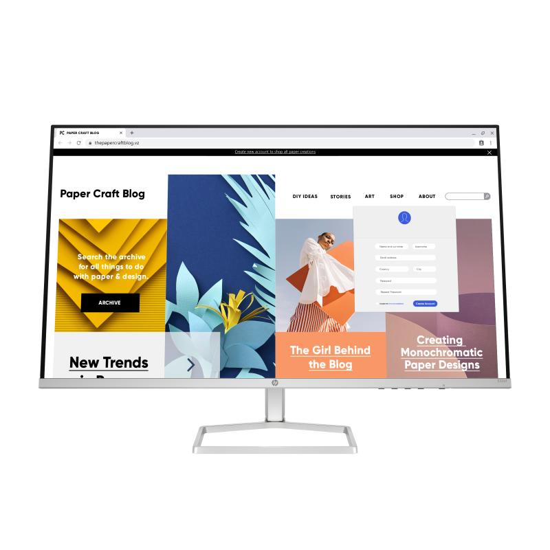 HP Écran Full HD 31,5 pouces Série 5 - 532sf