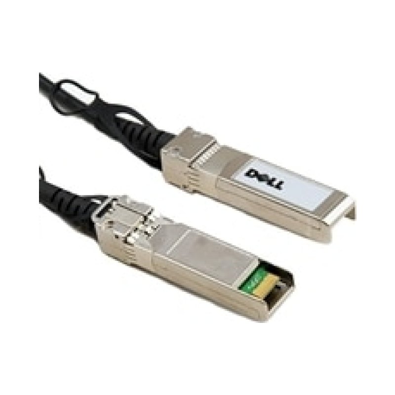 DELL 470-ABPU InfiniBand/fibre optic cable 5 m QSFP28 Black, Stainless steel