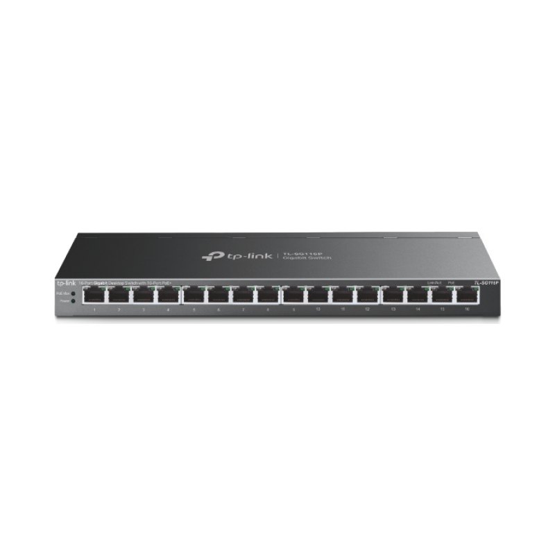 TP-Link 16-Port Gigabit Desktop Switch with 16-Port PoE+